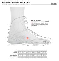 Alpinestars - Alpinestars Stella Sektor Waterproof Womens Riding Shoes - 2544619-10-5 Black/Silver Size 5 - Image 8