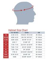G-Max - G-Max GM-49Y Deflect Youth Helmet - G1493032 Matte Red/Black Large - Image 2