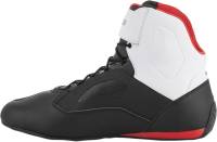 Alpinestars - Alpinestars Faster-3 Rideknit Riding Shoes - 2510319123-12.5 Black/White/Red Size 12.5 - Image 4