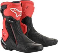 Alpinestars - Alpinestars SMX Plus Vented Boots - 2221119-13-40 Black/Red Size 6.5 - Image 1