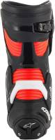 Alpinestars - Alpinestars SMX Plus Non-Vented Boots - 2221019-1231-46 Black/White/Red Fluorescent Size 11.5 - Image 2