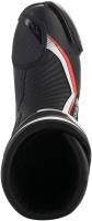 Alpinestars - Alpinestars SMX Plus Non-Vented Boots - 2221019-1231-46 Black/White/Red Fluorescent Size 11.5 - Image 4