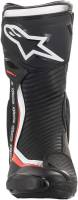 Alpinestars - Alpinestars SMX Plus Non-Vented Boots - 2221019-1231-46 Black/White/Red Fluorescent Size 11.5 - Image 7
