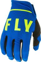 Fly Racing - Fly Racing Lite Gloves - 373-71008 Blue/Black/Hi-Vis Size 08 - Image 1