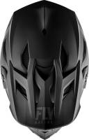 Fly Racing - Fly Racing Default Helmet - 73-9170X Matte Black/Gray X-Large - Image 3