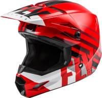 Fly Racing - Fly Racing Kinetic Thrive Youth Helmet - 73-3506YS Red/White/Black Small - Image 1