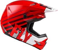 Fly Racing - Fly Racing Kinetic Thrive Youth Helmet - 73-3506YS Red/White/Black Small - Image 4