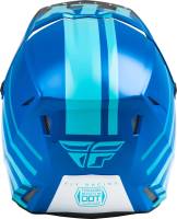 Fly Racing - Fly Racing Kinetic Thrive Youth Helmet - 73-3508YM Blue/White Medium - Image 2