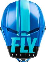 Fly Racing - Fly Racing Kinetic Thrive Youth Helmet - 73-3508YM Blue/White Medium - Image 3
