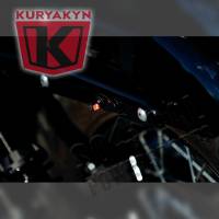 Kuryakyn - Kuryakyn Atto Rear Marker Light by Kellermann - Clear Lens/Red/Red/Amber LED/Satin Black Housing - 2858 - Image 7