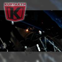 Kuryakyn - Kuryakyn Atto Rear Marker Light by Kellermann - Clear Lens/Red/Red/Amber LED/Satin Black Housing - 2858 - Image 8