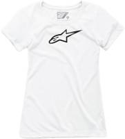 Alpinestars - Alpinestars Ageless Womens T-Shirt - 1W38-73002-20-M White Medium - Image 1