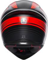 AGV - AGV K-1 Warmup Helmet - 0281O2I000211 Black/Red 2XL - Image 5