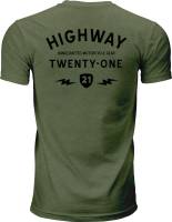 Highway 21 - Highway 21 Halliwell T-Shirt - 489-1930S Grenadine Small - Image 1