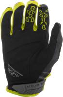 Fly Racing - Fly Racing Kinetic K220 Youth Gloves - 373-51504 Black/Gray/Hi-Vis Size 04 - Image 2