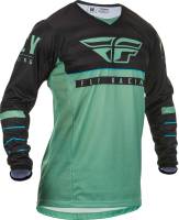 Fly Racing - Fly Racing Kinetic K120 Jersey - 373-426S Sage Green/Black Small - Image 1