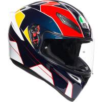 AGV - AGV K-1 Pitlane Helmet - 0281O2I000310 Blue/Red/Yellow X-Large - Image 1