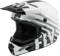 Fly Racing - Fly Racing Kinetic Thrive Helmet - 73-35022X White/Black/Gray 2XL - Image 1