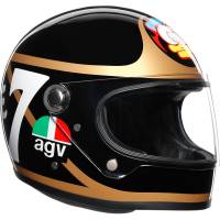 AGV - AGV X3000 Limited Edition Barry Sheene Helmet - 21001159I000309 Black/Gold Large - Image 1