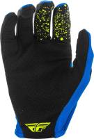 Fly Racing - Fly Racing Lite Gloves - 373-71004 Blue/Black/Hi-Vis Size 04 - Image 2