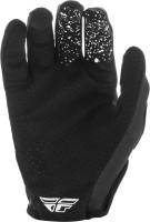 Fly Racing - Fly Racing Lite Gloves - 373-71108 Black/White Size 08 - Image 2