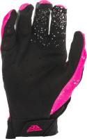 Fly Racing - Fly Racing Pro Lite Womens Gloves - 373-61604 Neon Pink/White/Black Size 04 - Image 2