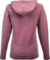 Fly Racing - Fly Racing Fly Crest Womens Hoody - 358-0137X Mauve X-Large - Image 2