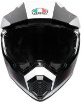 AGV - AGV AX-9 Graphics Helmet - 7631O2LY00309 Matte Black/White/Red Large - Image 2