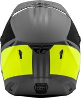 Fly Racing - Fly Racing Kinetic Cold Weather Helmet - 73-49452X Hi-Vis/Black/Gray 2XL - Image 2