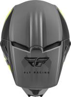 Fly Racing - Fly Racing Kinetic Cold Weather Helmet - 73-49452X Hi-Vis/Black/Gray 2XL - Image 3