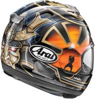Arai Helmets - Arai Helmets Corsair-X Dani Samurai-2 Helmet - 685311162762 Black/Orange X-Small - Image 2
