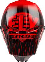 Fly Racing - Fly Racing Kinetic K120 Helmet - 73-8622M Red/Black Medium - Image 3