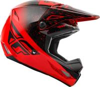 Fly Racing - Fly Racing Kinetic K120 Helmet - 73-8622M Red/Black Medium - Image 4
