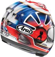Arai Helmets - Arai Helmets Corsair-X Dani Samurai-2 Helmet - 685311162700 Blue/Red X-Small - Image 2