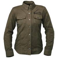 Speed & Strength - Speed & Strength Brat Armored Womens Flannel - 1106-1410-4651 Olive X-Small - Image 1