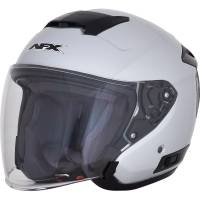 AFX - AFX FX-60 Super Cruise Solid Helmet - 0104-2584 Silver 2XL - Image 1