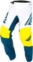 Fly Racing - Fly Racing F-16 Pants - 372-93328S Yellow/White/Navy Size 28 - Image 2
