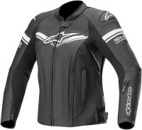 Alpinestars - Alpinestars Stella GP-R Leather Womens Jacket - 3111520-10-38 Black Size 38 - Image 1
