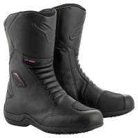 Alpinestars - Alpinestars Stella Andes V2 Drystar Womens Boots - 2447119-1039-39 Black/Pink Size 8 - Image 1