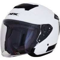 AFX - AFX FX-60 Super Cruise Solid Helmet - 0104-2576 White Large - Image 1