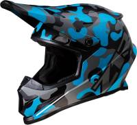 Z1R - Z1R Rise Camo Helmet - 0110-6089 Camo/Blue X-Large - Image 1