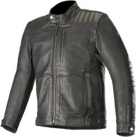 Alpinestars - Alpinestars Crazy Eight Leather Jacket - 3107819-10-XL Black X-Large - Image 1