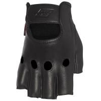 Speed & Strength - Speed & Strength Half Nelson Fingerless Leather Gloves-1102-0117-0156 Black 2XL - Image 1