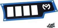 Moose Utility - Moose Utility Small 4 Switch Dash Plate - Right - Blue - 2578.0521-1699 - Image 2