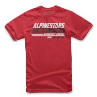 Alpinestars - Alpinestars Bravo Youth T-Shirt - 3038-72006-30-L Red Large - Image 1