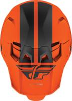 Fly Racing - Fly Racing Formula Origin Cold Weather Helmet with AIS - 73-4409-7 Orange Large - Image 3