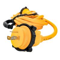 Camco - Camco 30 Amp Power Grip Marine Extension Cord - 25&#39; M-Locking/F-Locking Adapter - Image 3