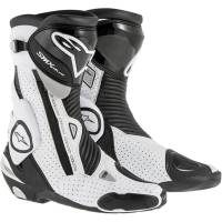 Alpinestars - Alpinestars SMX Plus Vented Boots - 222101512240 - Black/White 6.5 - Image 1