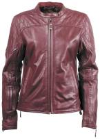 RSD - RSD Trinity Womens Leather Jacket - 0801-1267-9054 - Merlot Large - Image 1