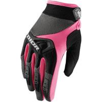 Thor - Thor Spectrum Womens Gloves - XF-2-3331-0144 - Black/Pink Medium - Image 1